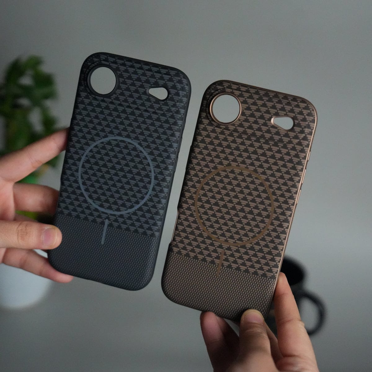 iPhone 17 Air Woven Pattern MagSafe Case for | Textured Grip | Shockproof Protection