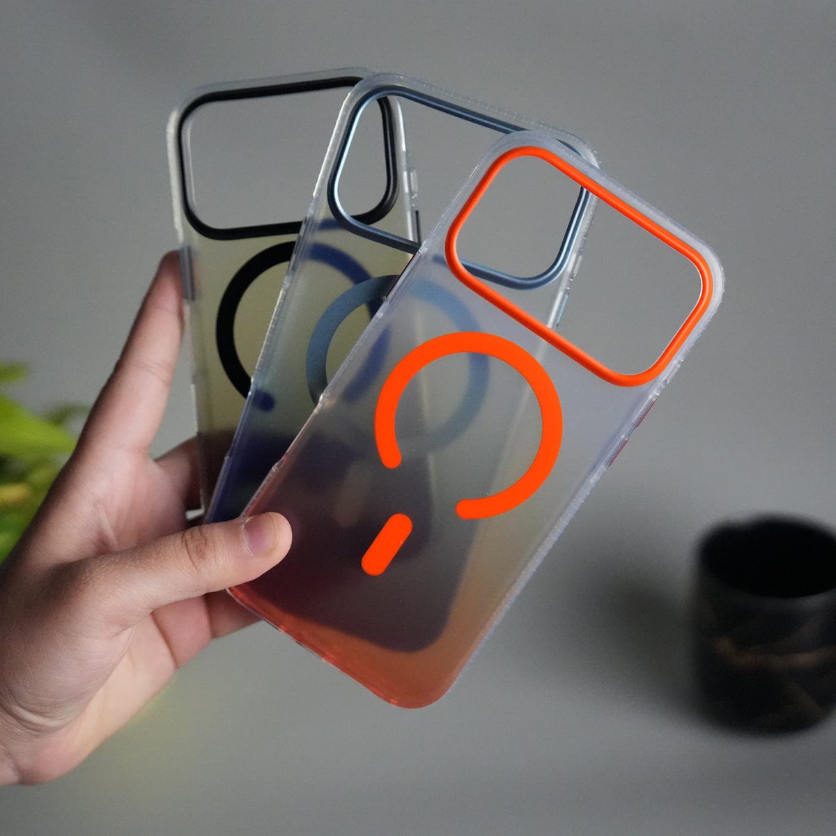iPhone 17 Pro Dual Shade Matte MagSafe Case Cover