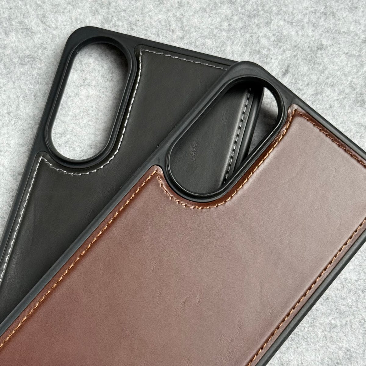 Samsung Galaxy S25 Edge Leather Flip 2 in 1 Detachable Front and Back Wallet Case Cover