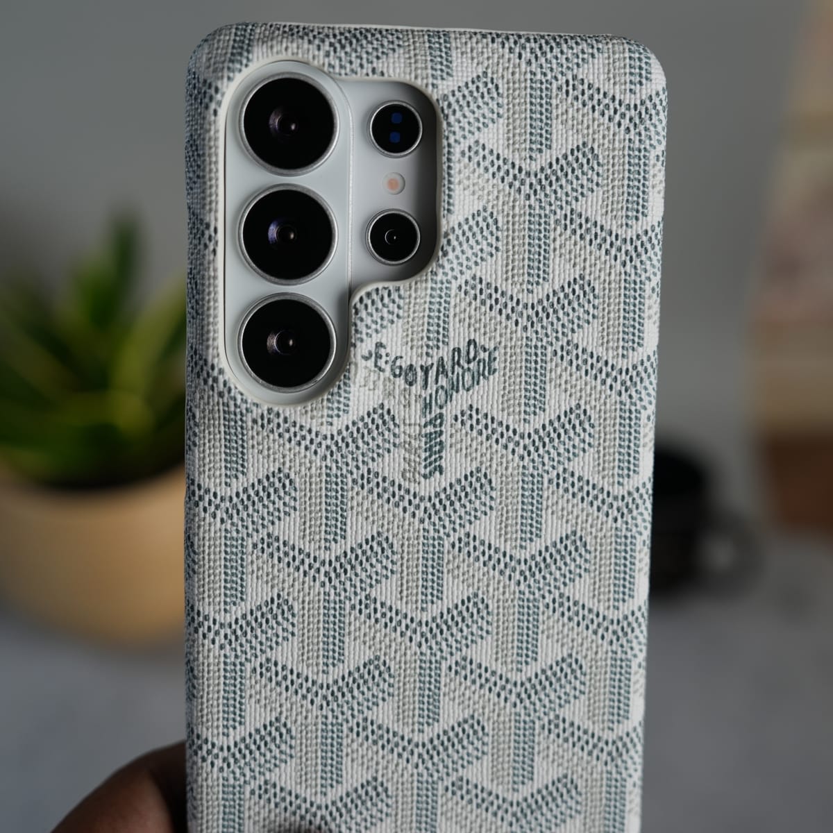 Galaxy S26 Ultra GY luxury Design Brand Case Cover