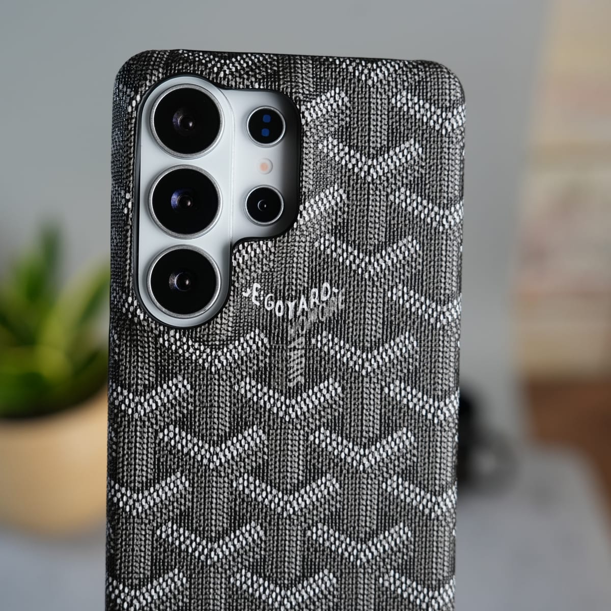 Galaxy S26 Ultra GY luxury Design Brand Case Cover