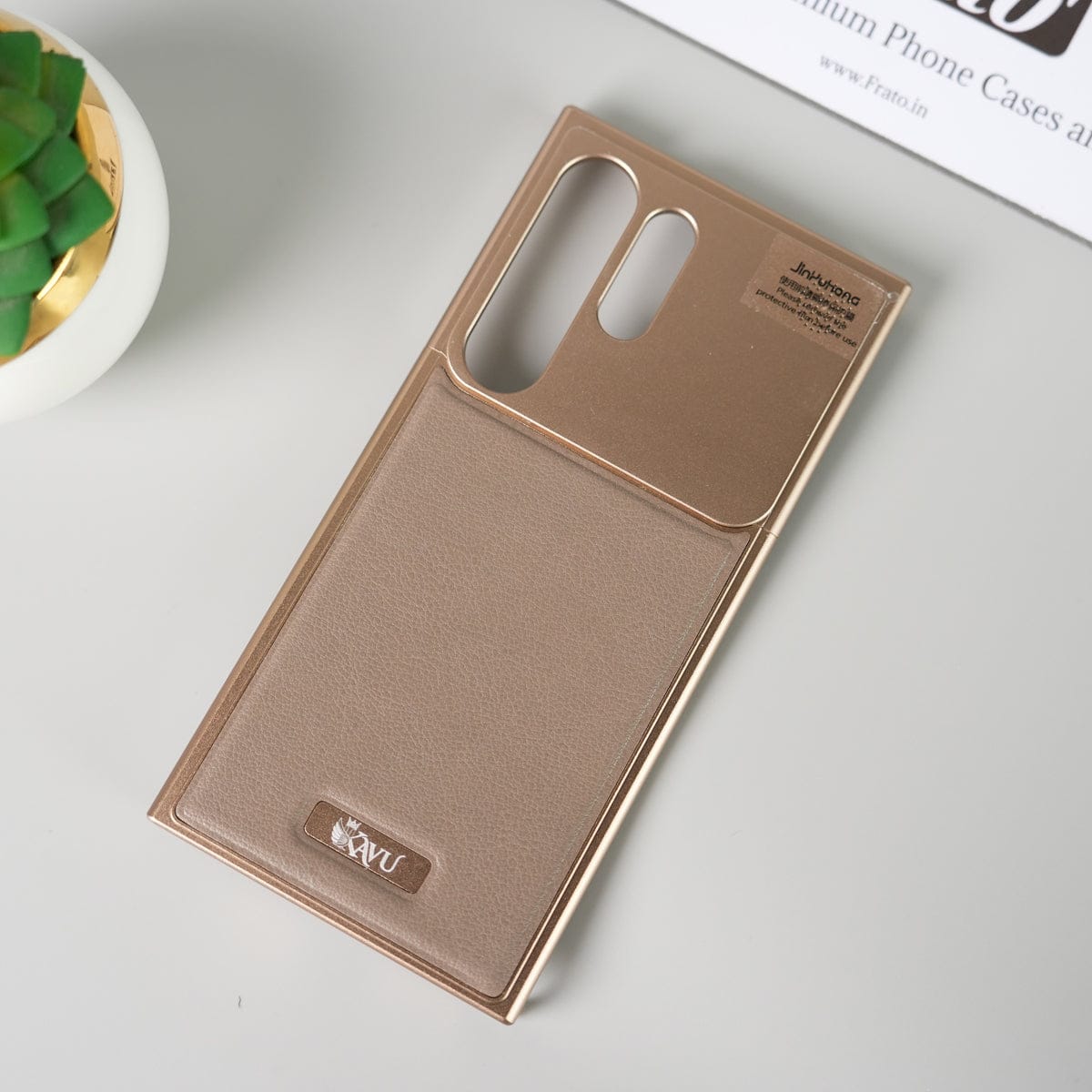 Samsung Galaxy Ultra Series Premium Metallic AeroFLex Aluminium Leather Case