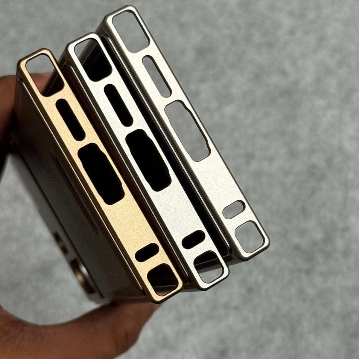 Samsung Galaxy S24 Ultra Premium Metallic AeroFLex Aluminium Leather Case