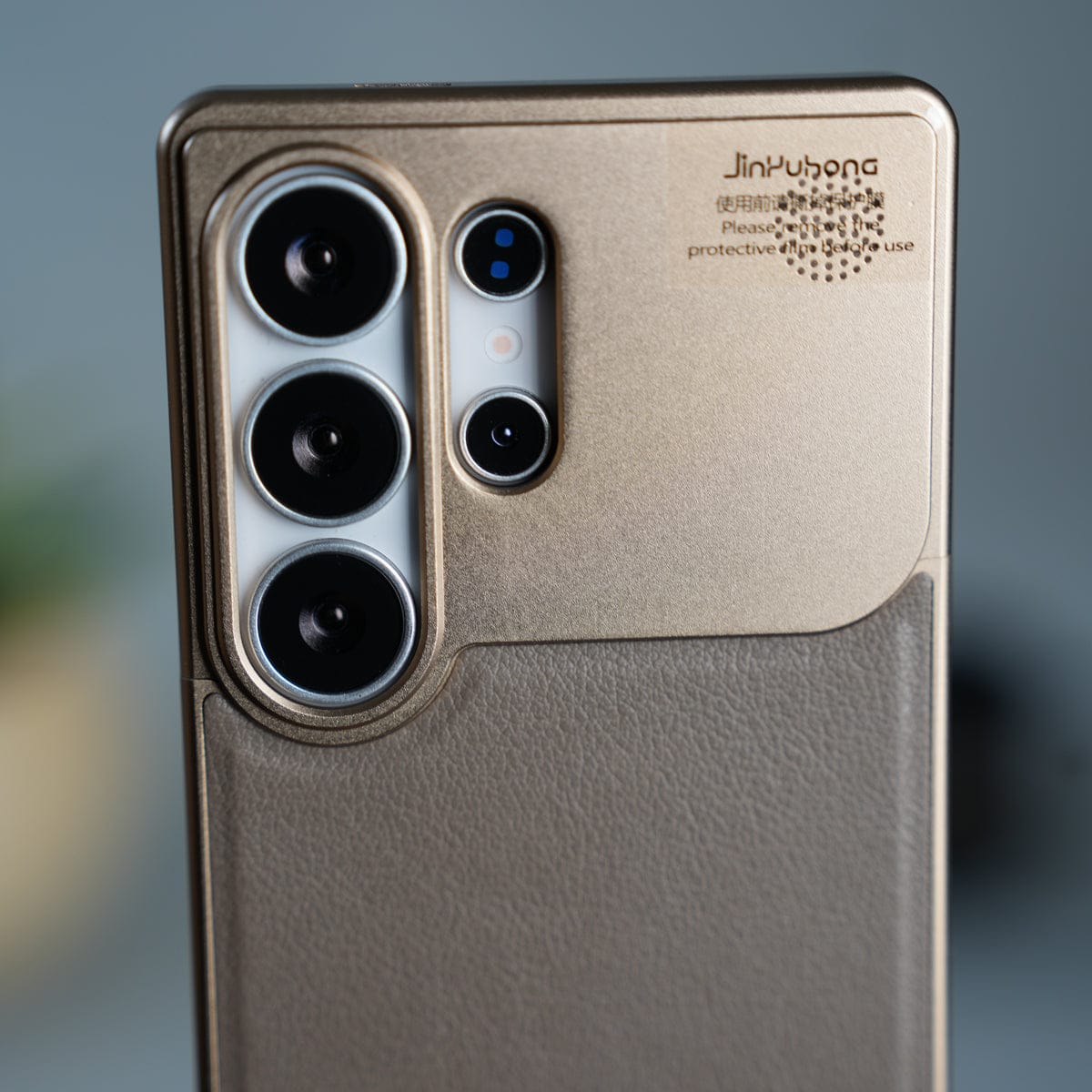 Samsung Galaxy Ultra Series Premium Metallic AeroFLex Aluminium Leather Case