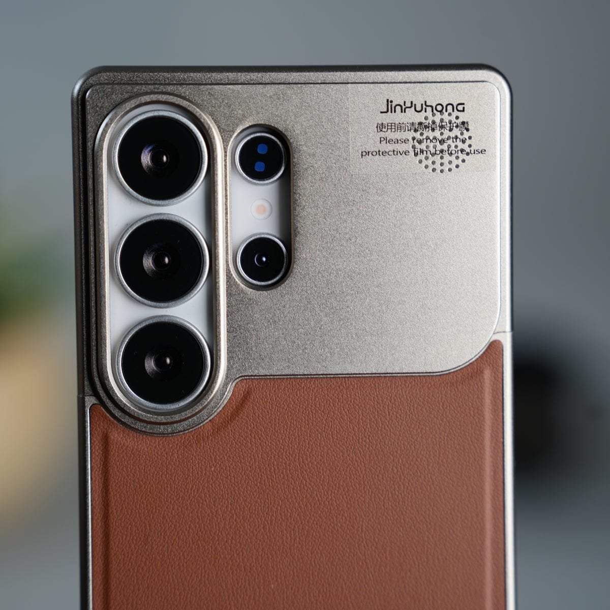 Samsung Galaxy Ultra Series Premium Metallic AeroFLex Aluminium Leather Case