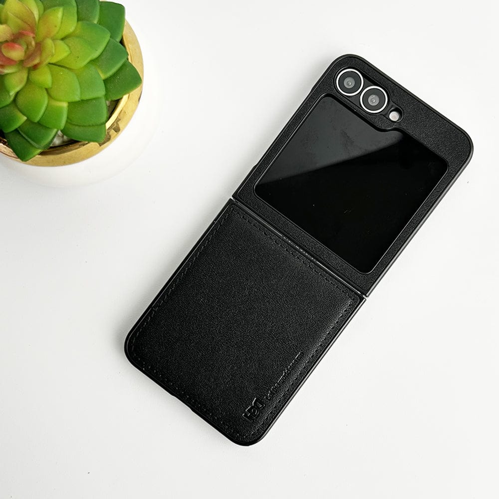 Samsung Galaxy Z Flip 7FE PU Leather Case Cover