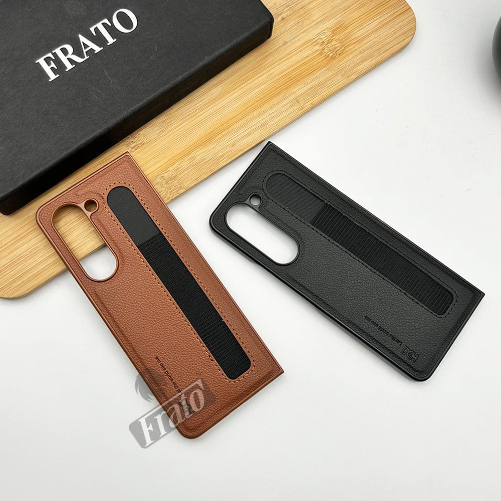 Samsung Galaxy Z Fold 6 PU Leather Case Cover With S Pen Slot