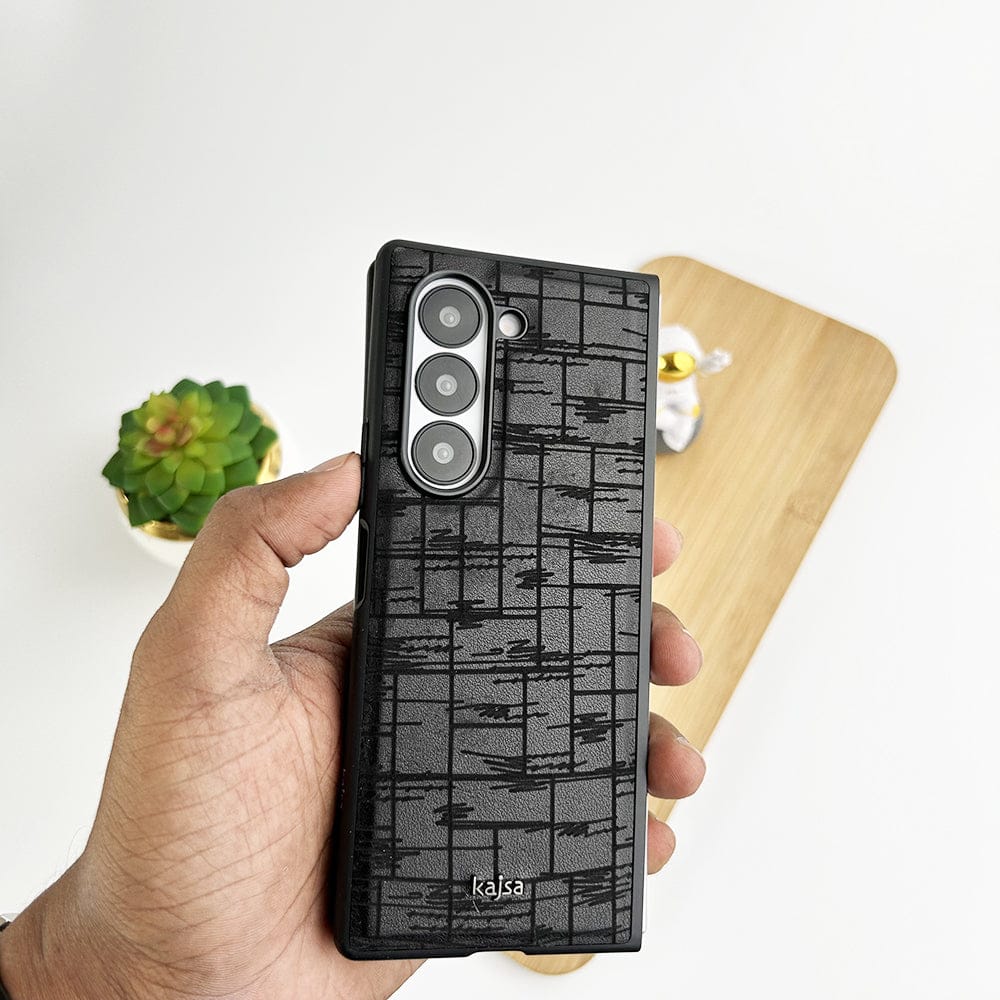 Samsung Galaxy Z Fold 6 Genuine Leather Dark Series GD3