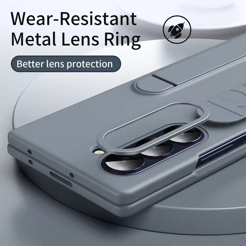 Samsung Galaxy Z Fold 5 High Quality Fashion Wristband Stand Phone Case