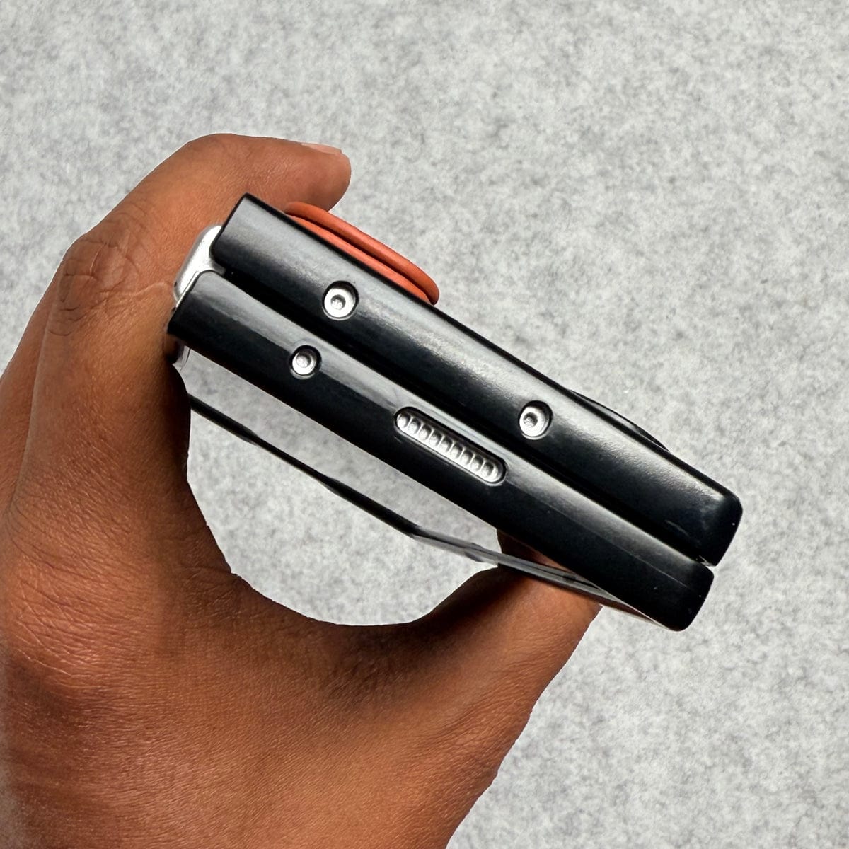 Samsung Galaxy Z Fold 5 Luxury Brand Strap Holder Case