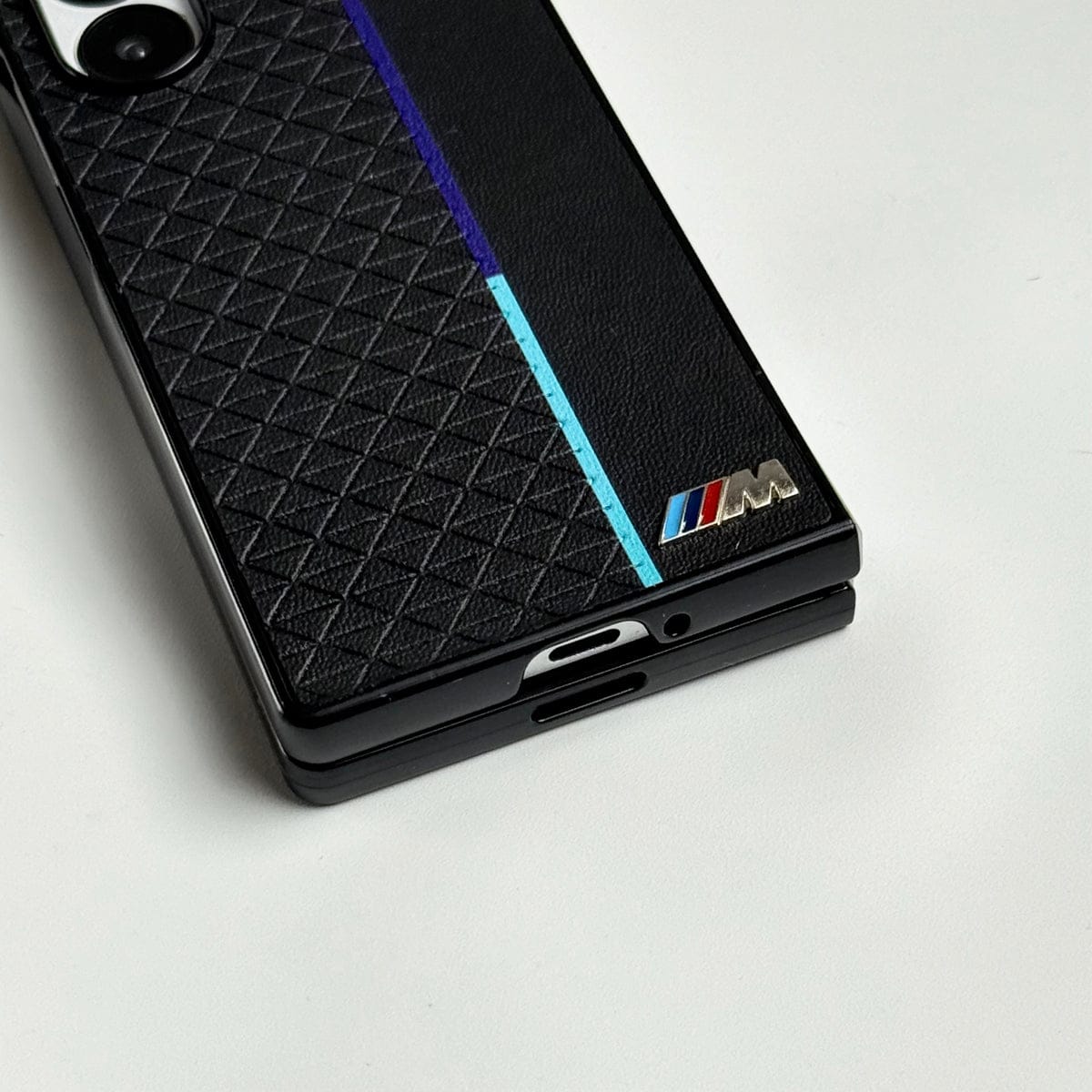 Samsung Galaxy Z fold 6 M Performance Sports Car Logo dual Shade Design Case Cover