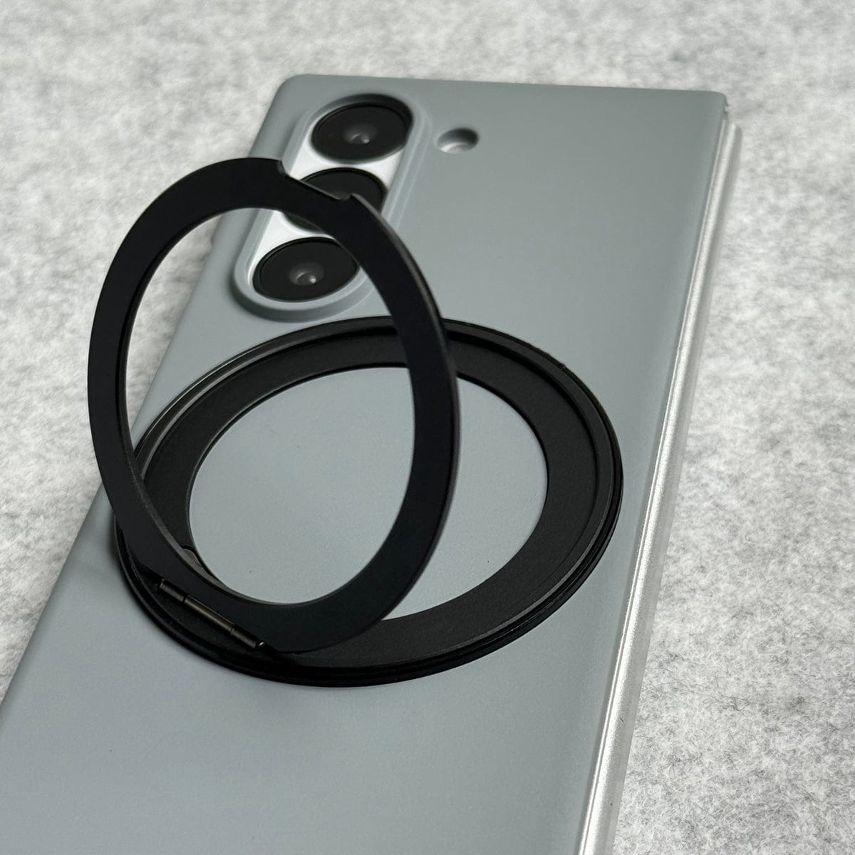 Samsung Galaxy Z Fold 6 Rotating Bracket Stand Front Glass Protection Case