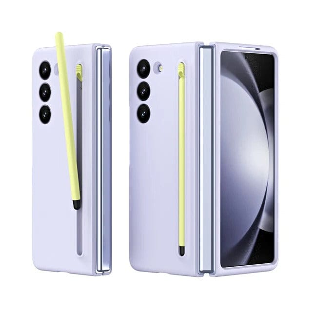 Samsung Galaxy Z Fold 6 Touch Pen Slim Pen Slot Ultra Thin PC Protective Phone Cover