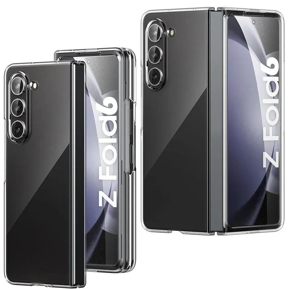 Samsung Galaxy Z Fold 6 Transparent Cristal Hard Shell Cover Case