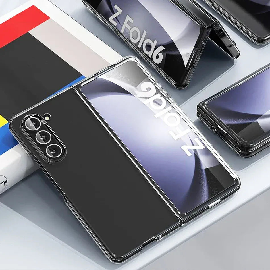 Samsung Galaxy Z Fold 6 Transparent Cristal Hard Shell Cover Case