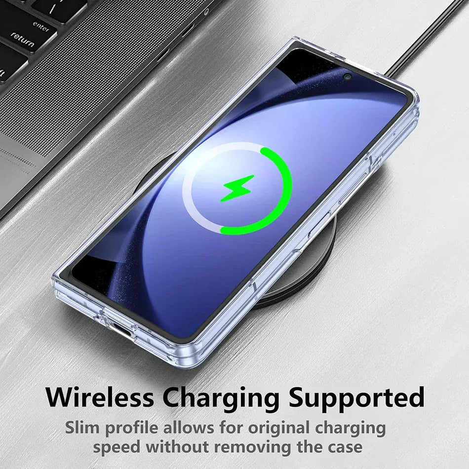 Samsung Galaxy Z Fold 6 Transparent Cristal Hard Shell Cover Case