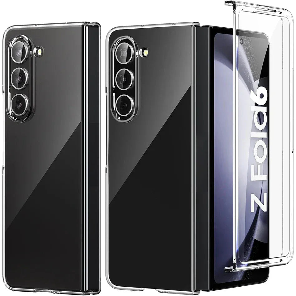 Samsung Galaxy Z Fold 6 Transparent Cristal Hard Shell Cover Case