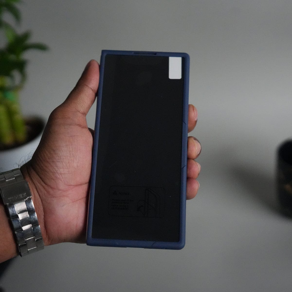 Galaxy Z Fold 7 Case | 360° Rotating Stand + Front Glass Cover
