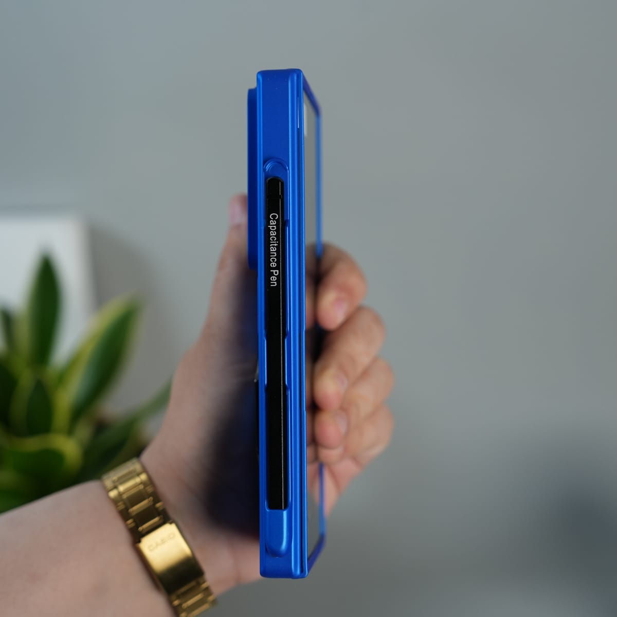 Galaxy Z Fold 7 Full Protection Armor Case with Front Glass, Camera Shutter, Kickstand & S Pen Cover