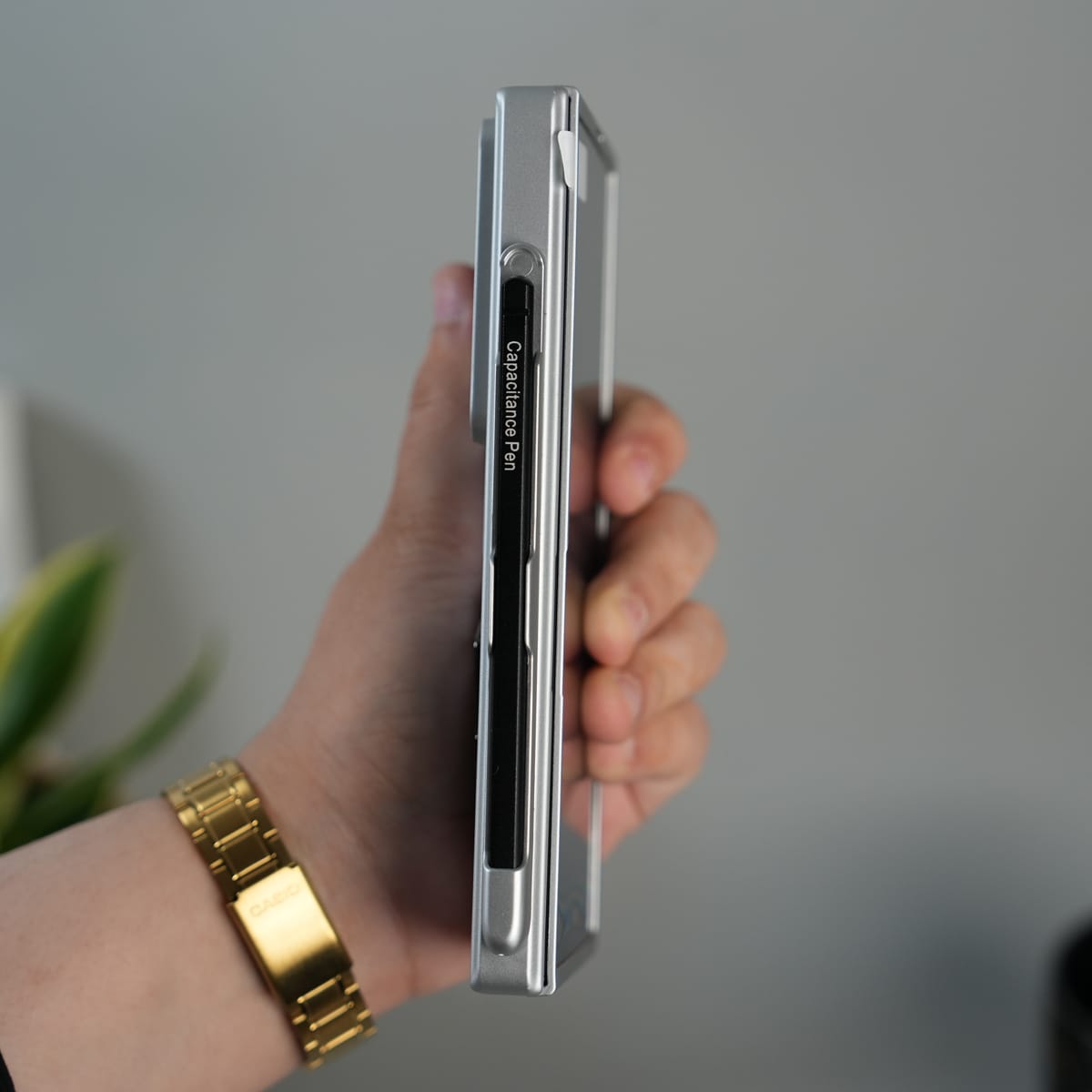 Galaxy Z Fold 7 Full Protection Armor Case with Front Glass, Camera Shutter, Kickstand & S Pen Cover
