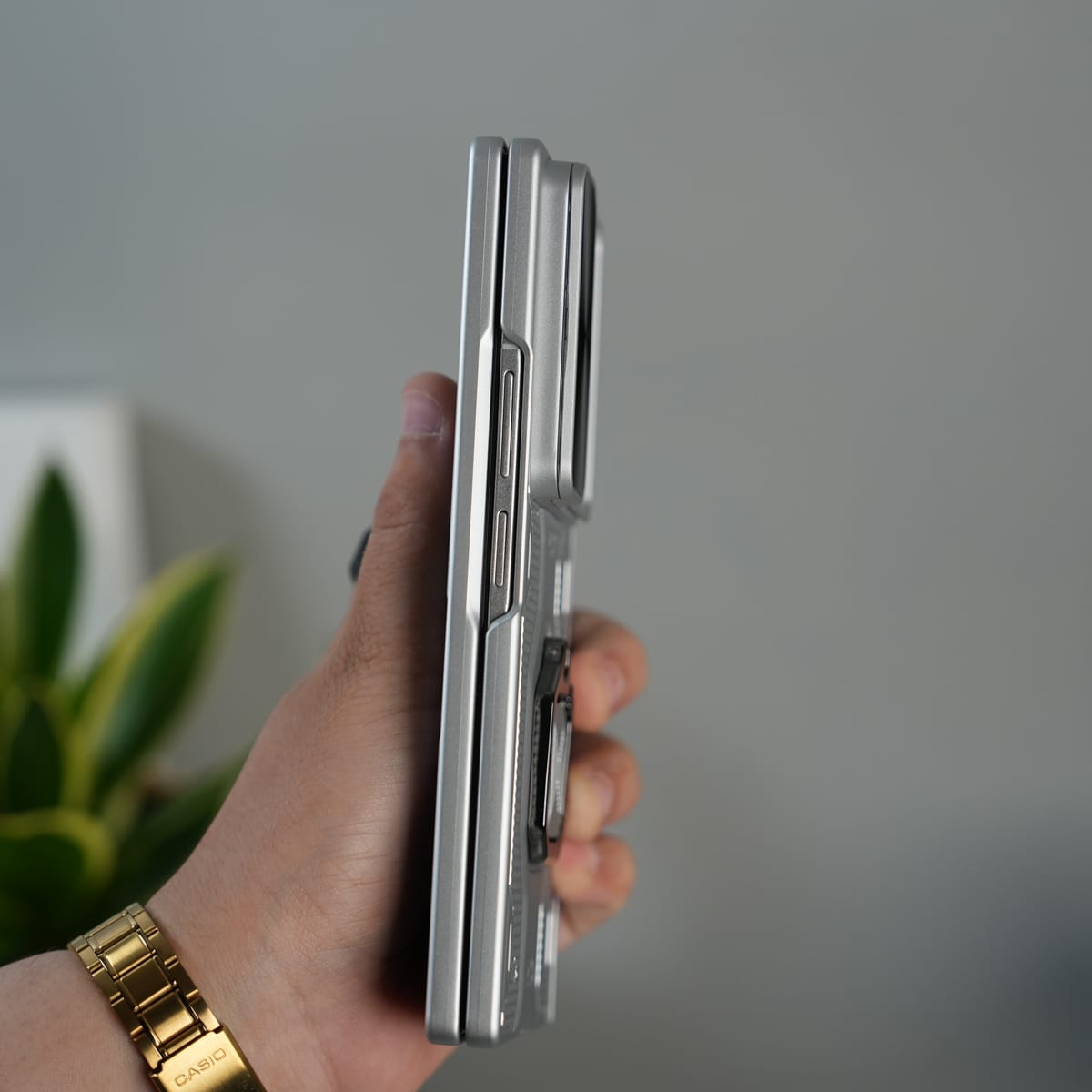 Galaxy Z Fold 7 Full Protection Armor Case with Front Glass, Camera Shutter, Kickstand & S Pen Cover