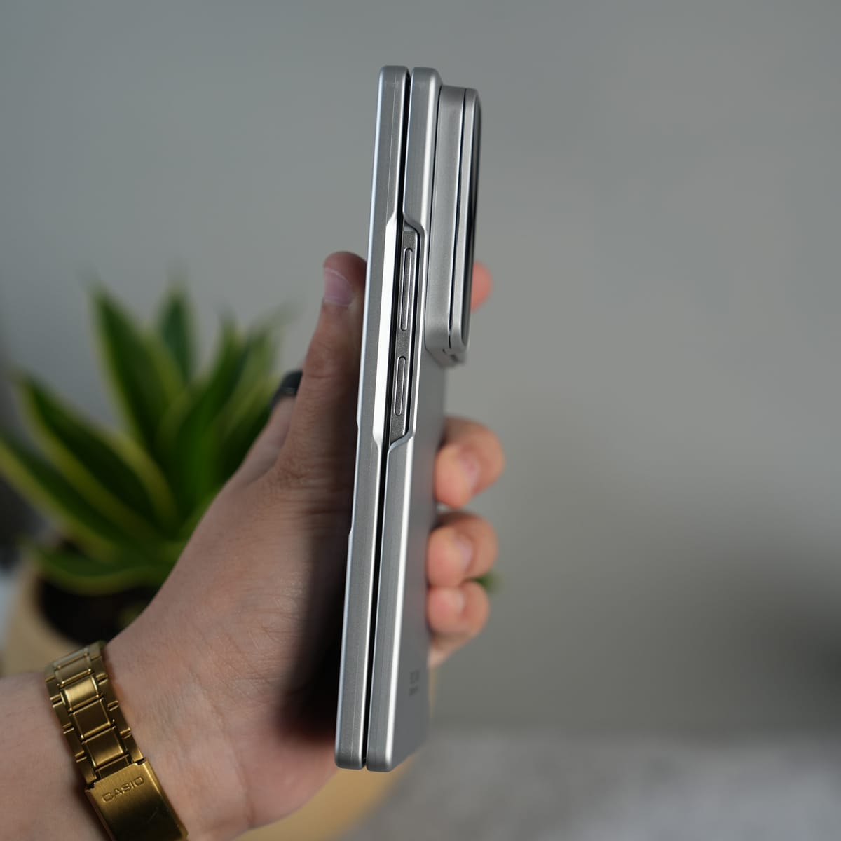 Galaxy Z Fold 7 GKK Kickstand Slide Camera Lid Folding PC Phone Cover with Tempered Glass Screen Film