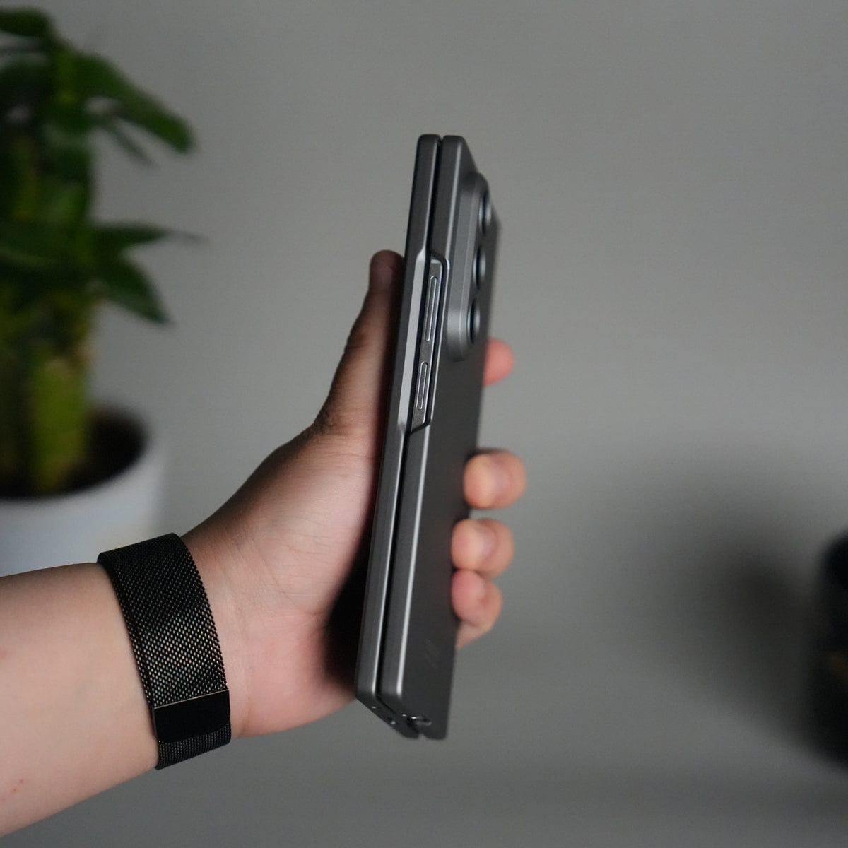 Galaxy Z Fold 7 Matte Hard Case with Front Glass Cover | Slim Shockproof Fold Care Edition