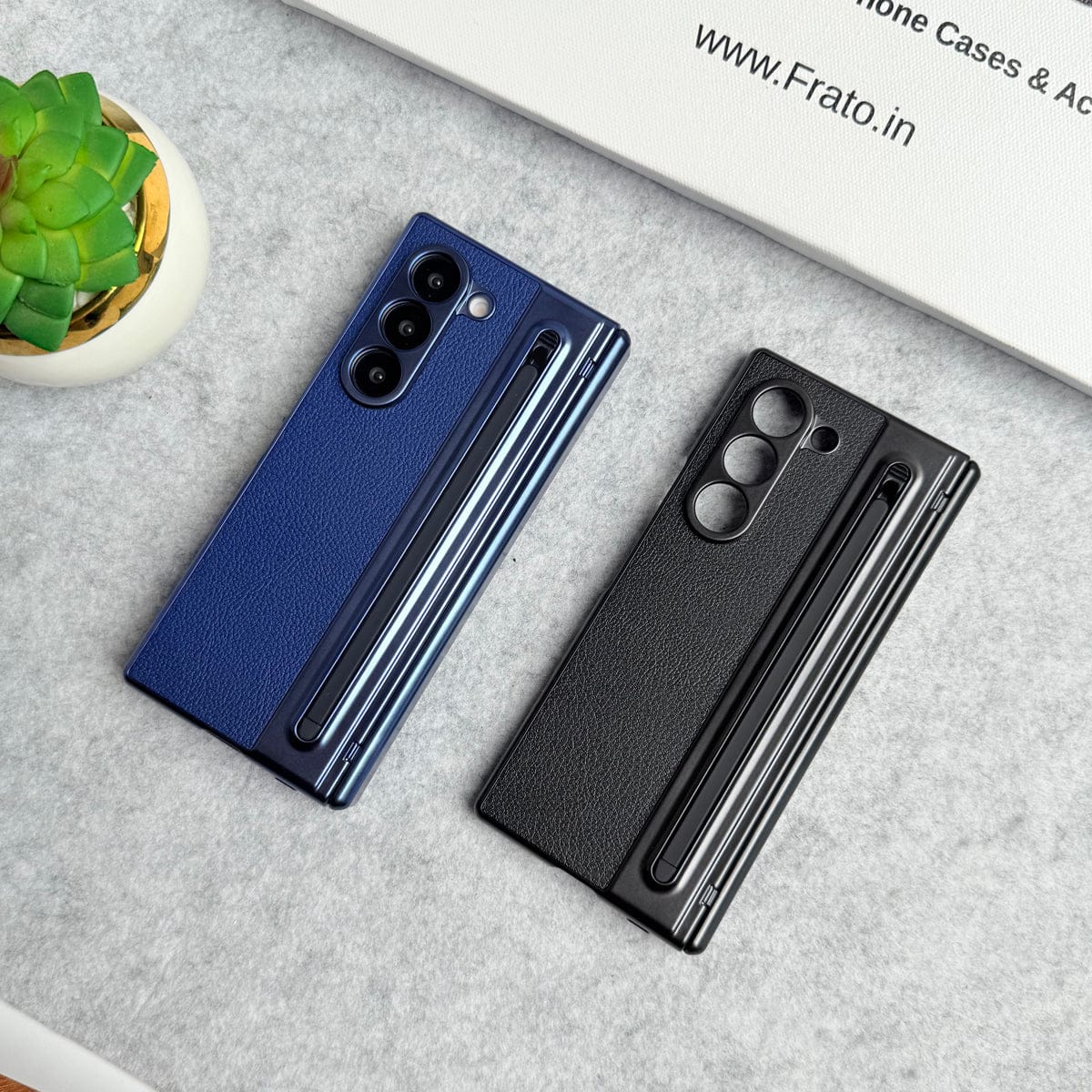 Samsung Galaxy Z Fold 7 Chrome Plating front Glass Protection Hinge Case Folding Cover