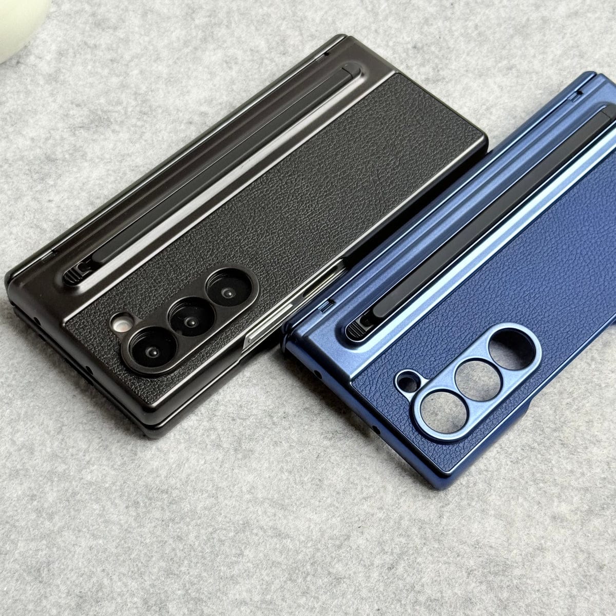 Samsung Galaxy Z Fold 7 Chrome Plating front Glass Protection Hinge Case Folding Cover