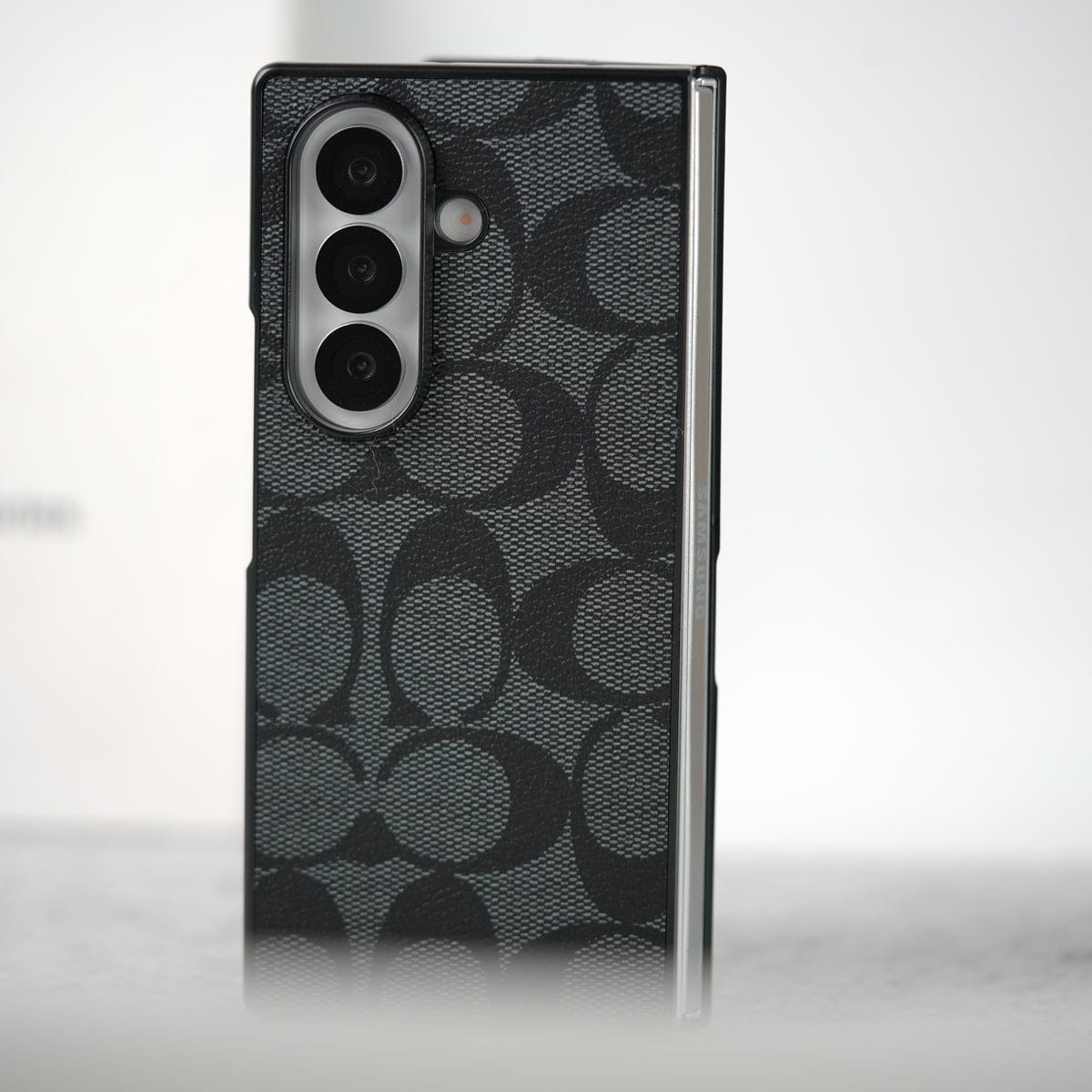 Samsung Galaxy Z Fold 7 Luxury CC Brand PU Leather Design Case Cover