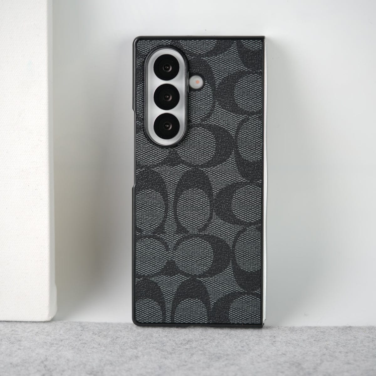 Samsung Galaxy Z Fold 7 Luxury CC Brand PU Leather Design Case Cover