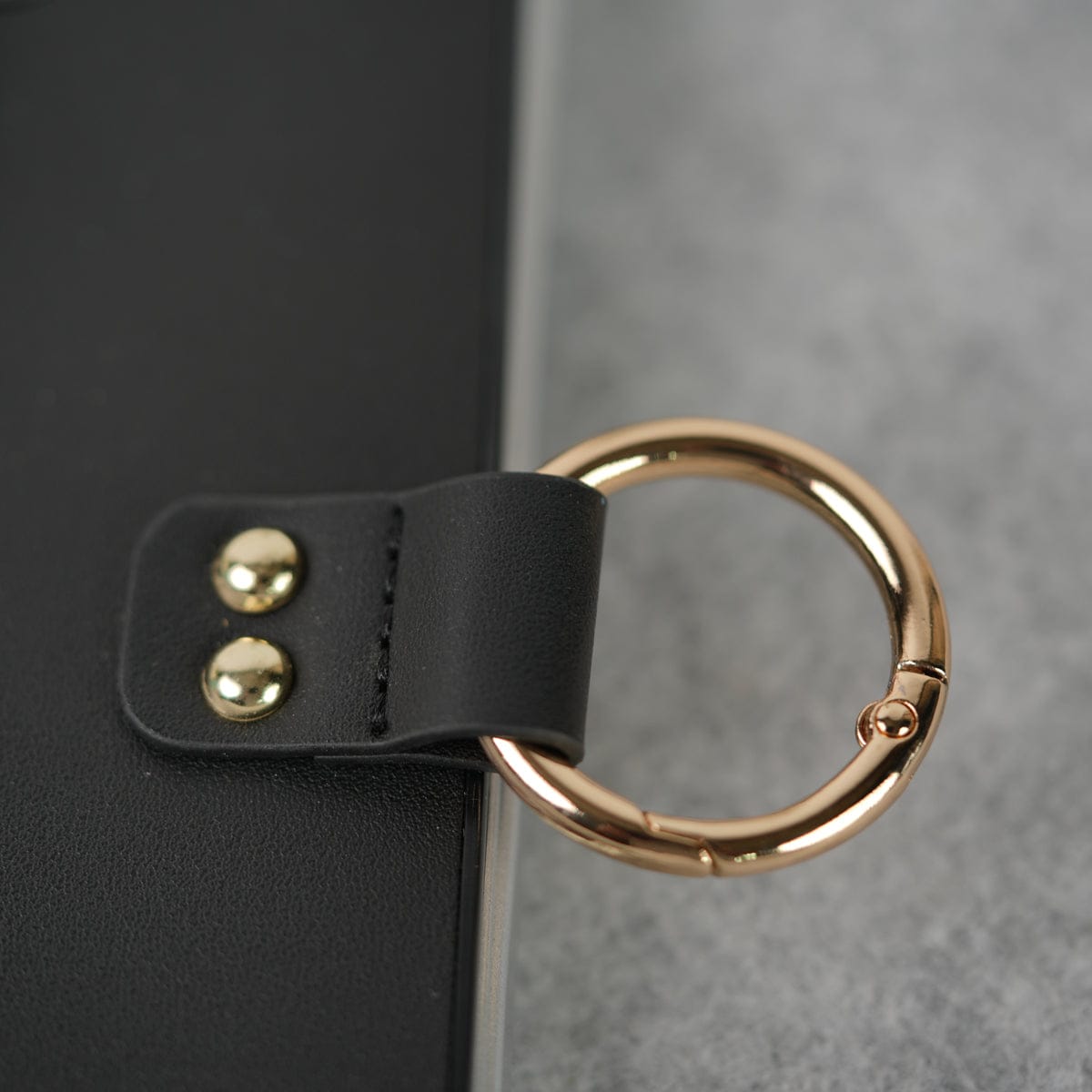 Samsung Galaxy Z Fold 7 Matte Finish PU Leather Case Cover With Metal Ring Holder