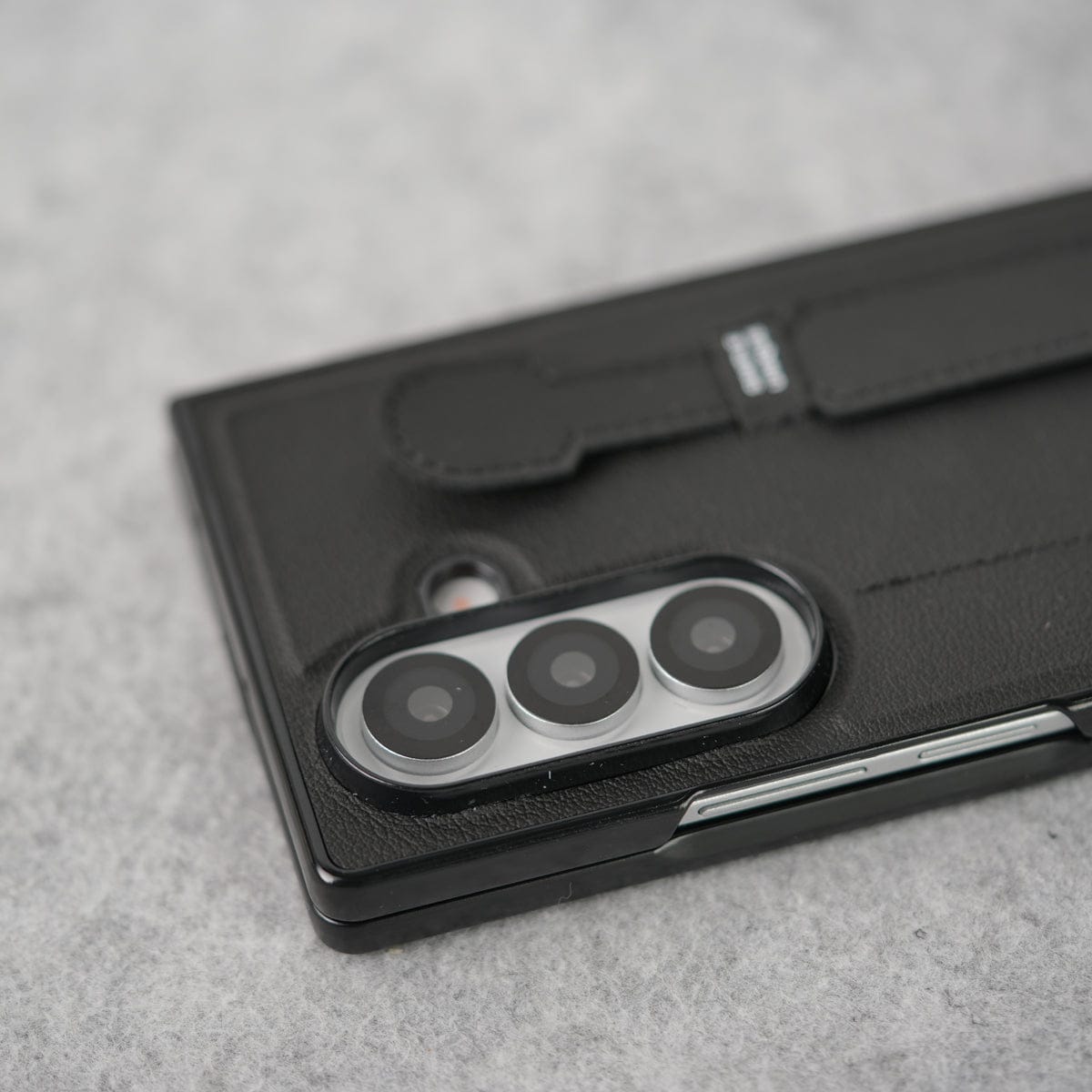 Samsung Galaxy Z Fold 7 PU Leather Grip Holder Case Cover