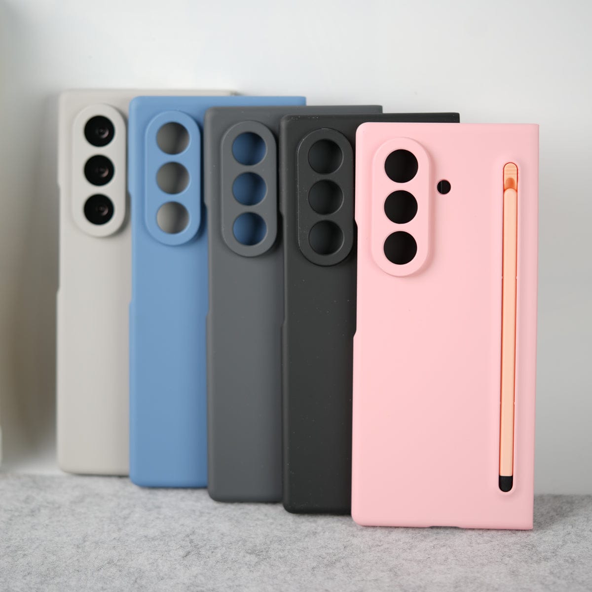 Slim Pen Slot Ultra Thin PC Protective Cover For Samsung Galaxy Z Fold 7