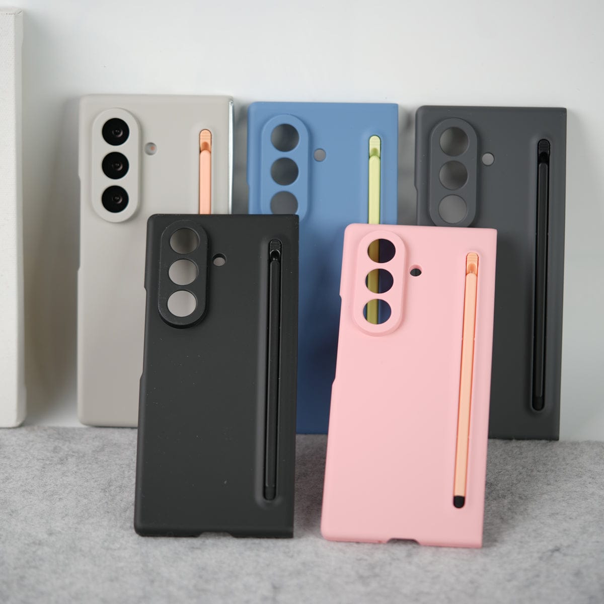 Slim Pen Slot Ultra Thin PC Protective Cover For Samsung Galaxy Z Fold 7