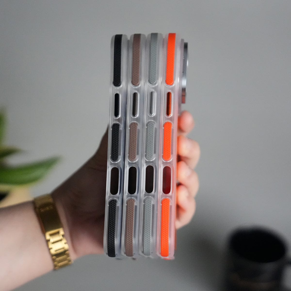 iPhone 15 Pro Max MagSafe Case with Metal Camera Stand | Slim & Shockproof Protection
