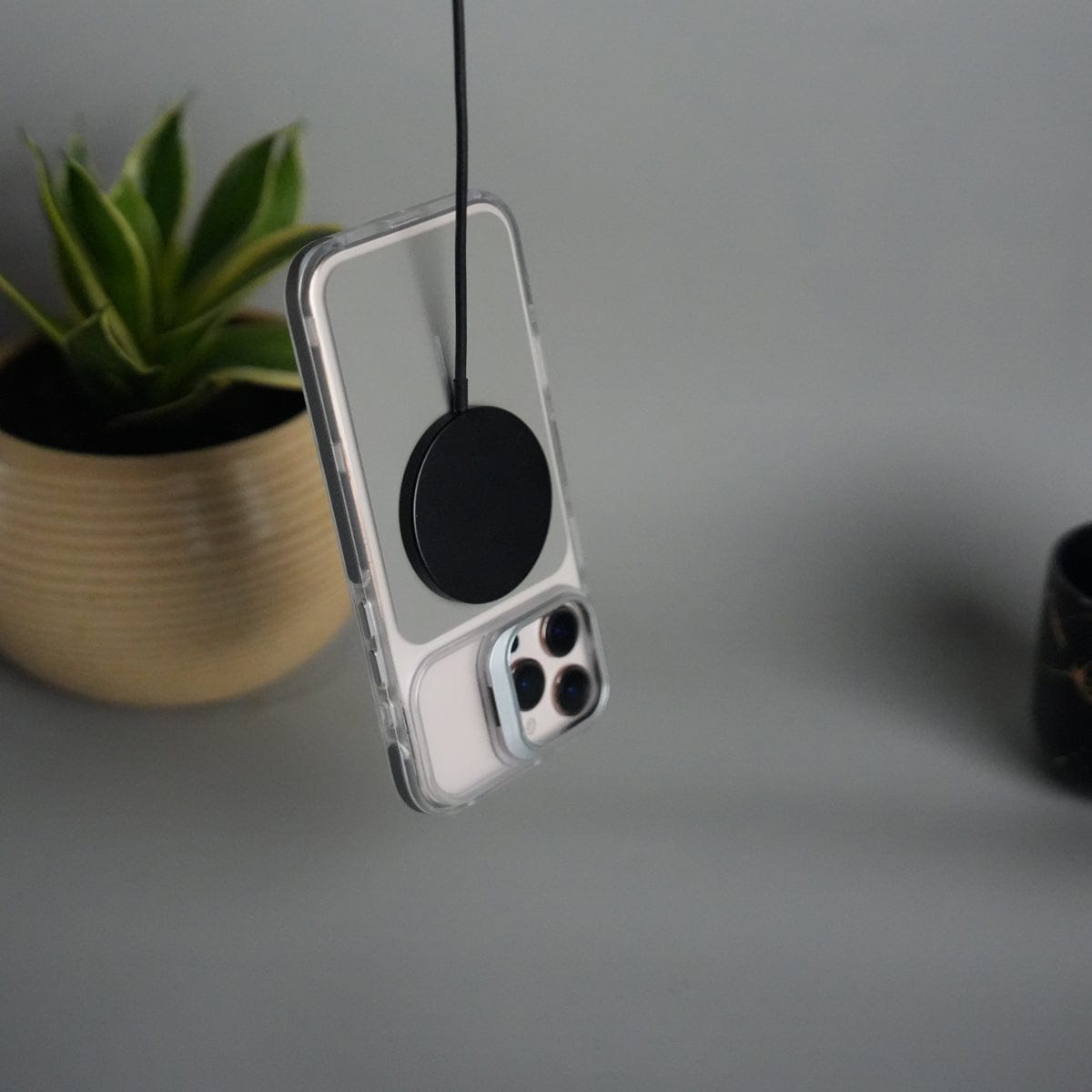 iPhone 16 Pro Max MagSafe Case with Metal Camera Stand | Slim & Shockproof Protection