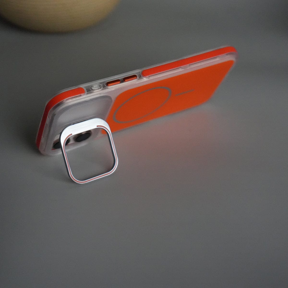 iPhone 15 Pro Max MagSafe Case with Metal Camera Stand | Slim & Shockproof Protection