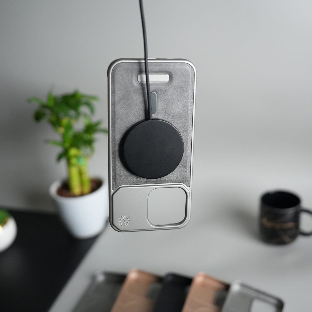 iPhone 16 Series Cover Frameless PU Leather Case