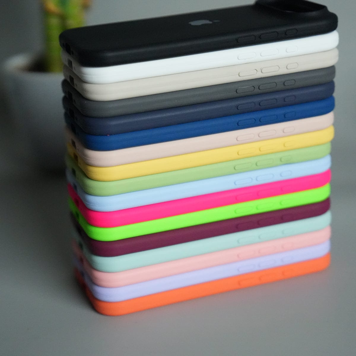 iPhone 17 Air Liquid Silicone Case Cover (Pacific Blue)