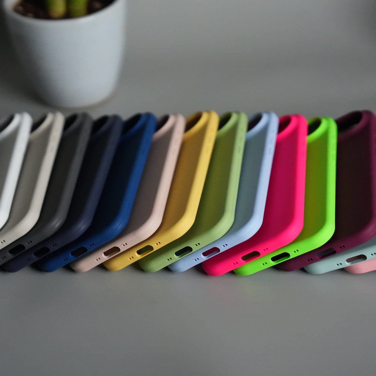 iPhone 17 Air Liquid Silicone Case Cover (Pista Green)