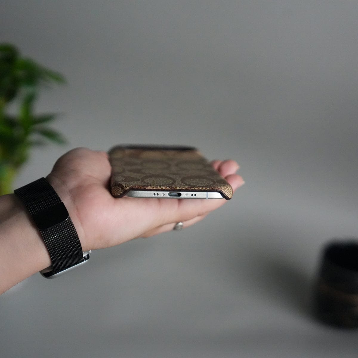 iPhone 17 Air Luxury CC Brand PU Leather Design Case Cover