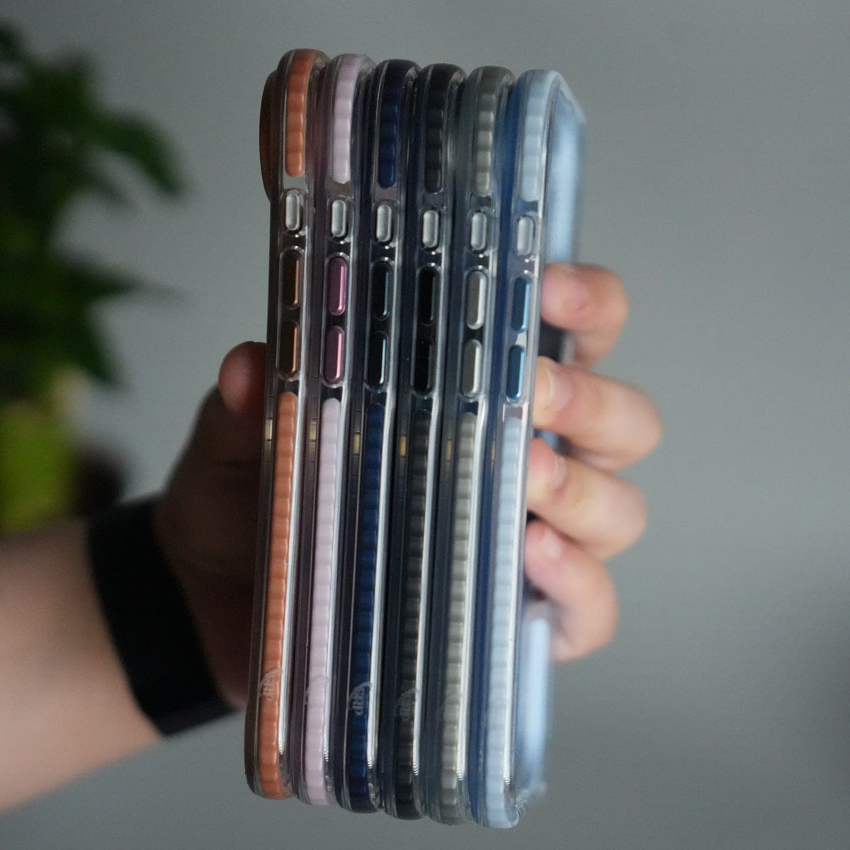 iPhone 17 Air MagSafe Suitcase Design Cover | Shockproof Ribbed Back Cover