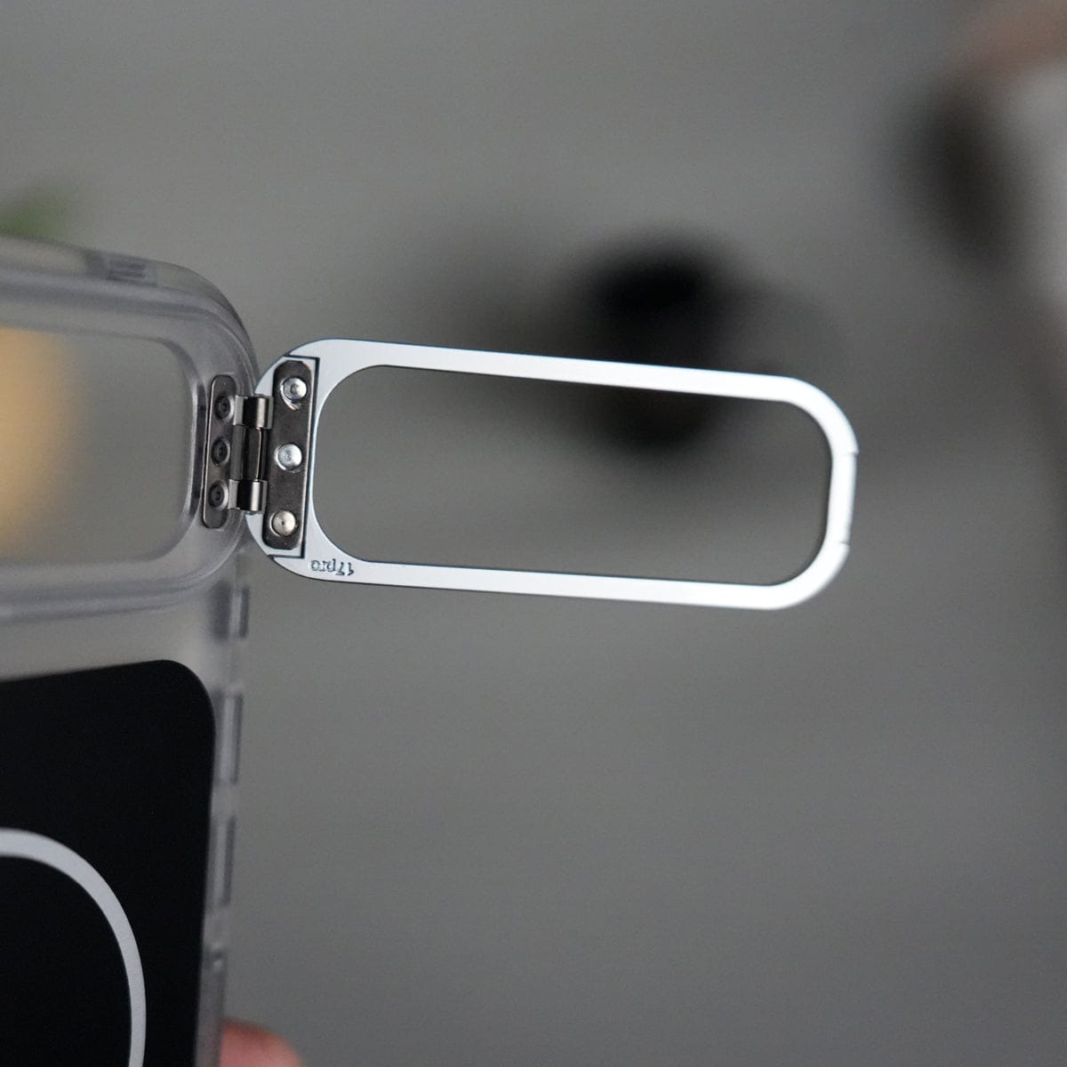 iPhone 17 Air Matte Finish MagSafe Case with Ultra-Slim Metal Kickstand