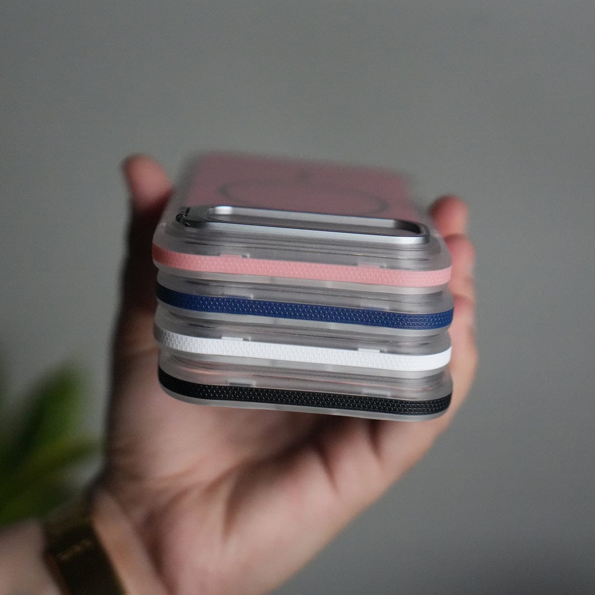 iPhone 17 Air Matte Finish MagSafe Case with Ultra-Slim Metal Kickstand