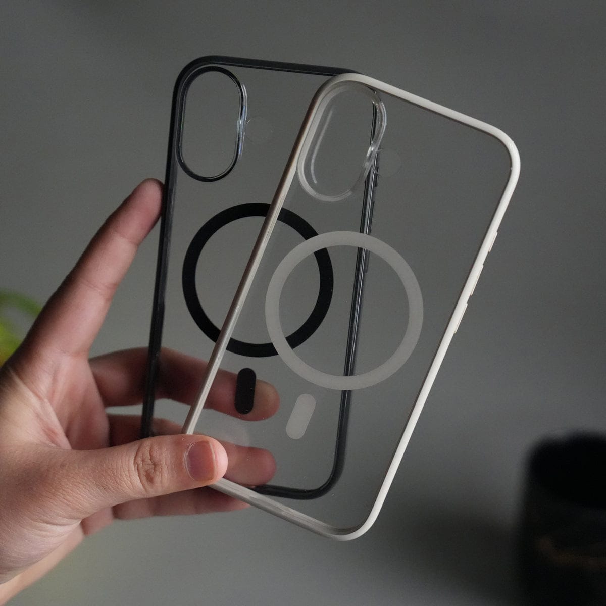 iPhone 17 ClearView LumiEdge MagSafe Case | Transparent Cover