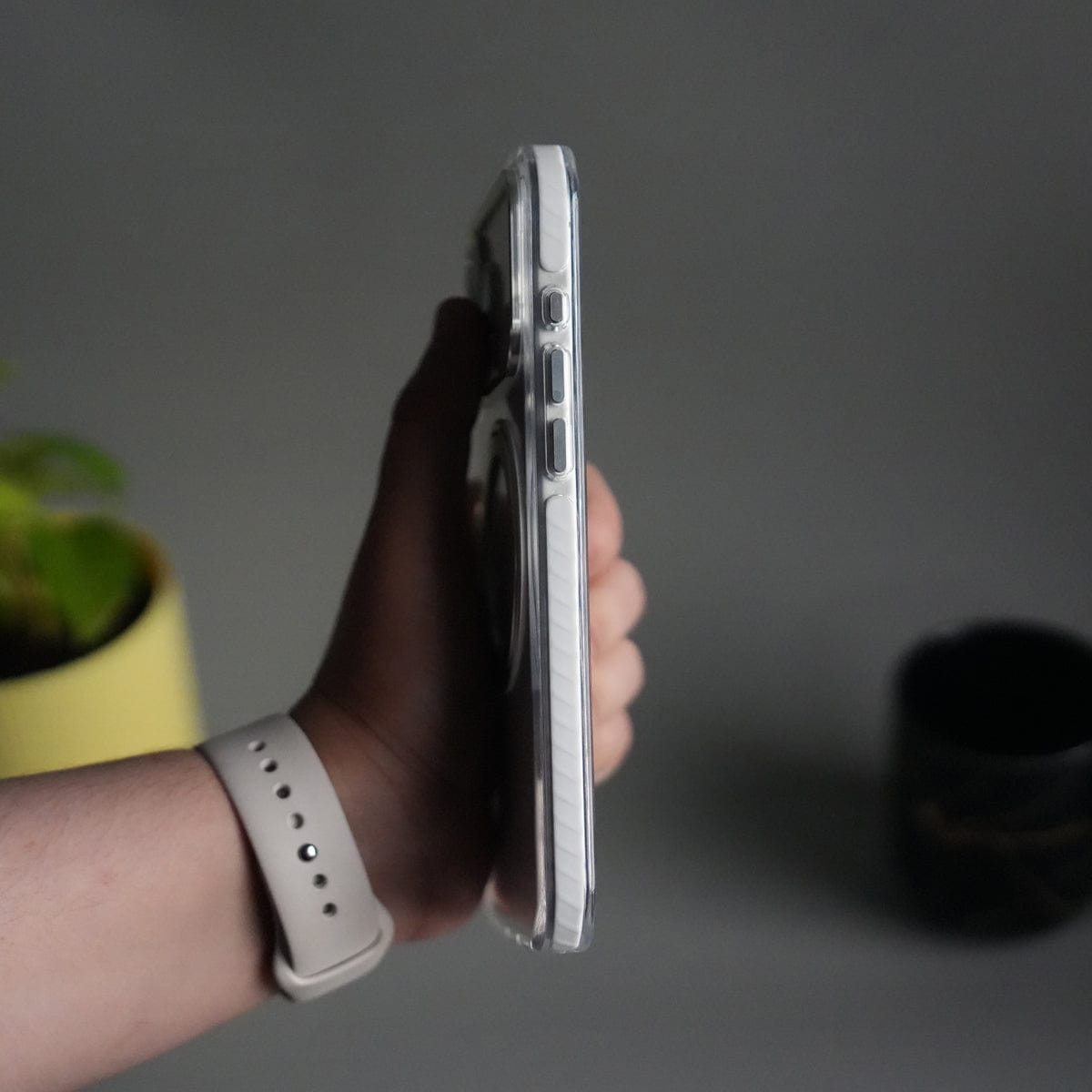 iPhone 17 Pro ClearShield Metal Ring Stand MagSafe Case Cover