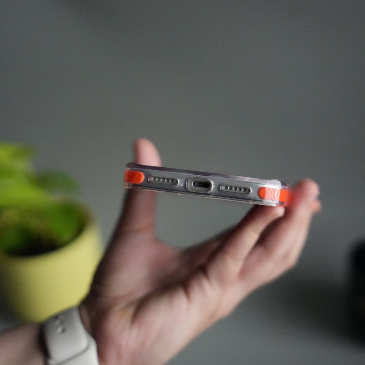 iPhone 17 Pro ClearShield Metal Ring Stand MagSafe Case Cover