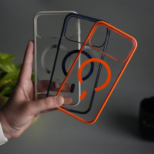 iPhone 17 Pro Max ClearView LumiEdge MagSafe Case | Transparent Cover