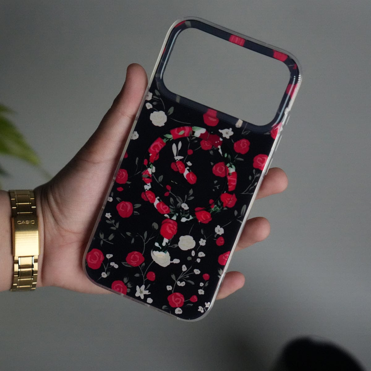 iPhone 17 Pro FloraCrystal Design MagSafe Case Cover